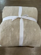 POTTERY BARN Deepika Padukone Duvet Cover King Cal King Embroidered read descrip