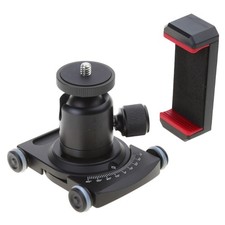 4 Wheeled Camera Table Dolly Equipped with 1/4 Screws for DSLR Rig Film Camera