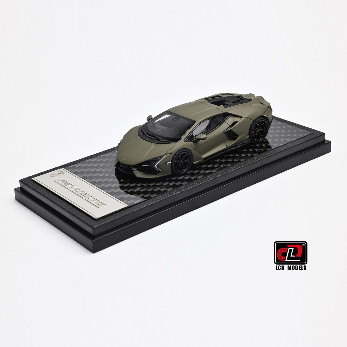 LCD MODELS LCD64042 1:64 LAMBORGHINI REVUELTO (MATT GREEN) DIECAST