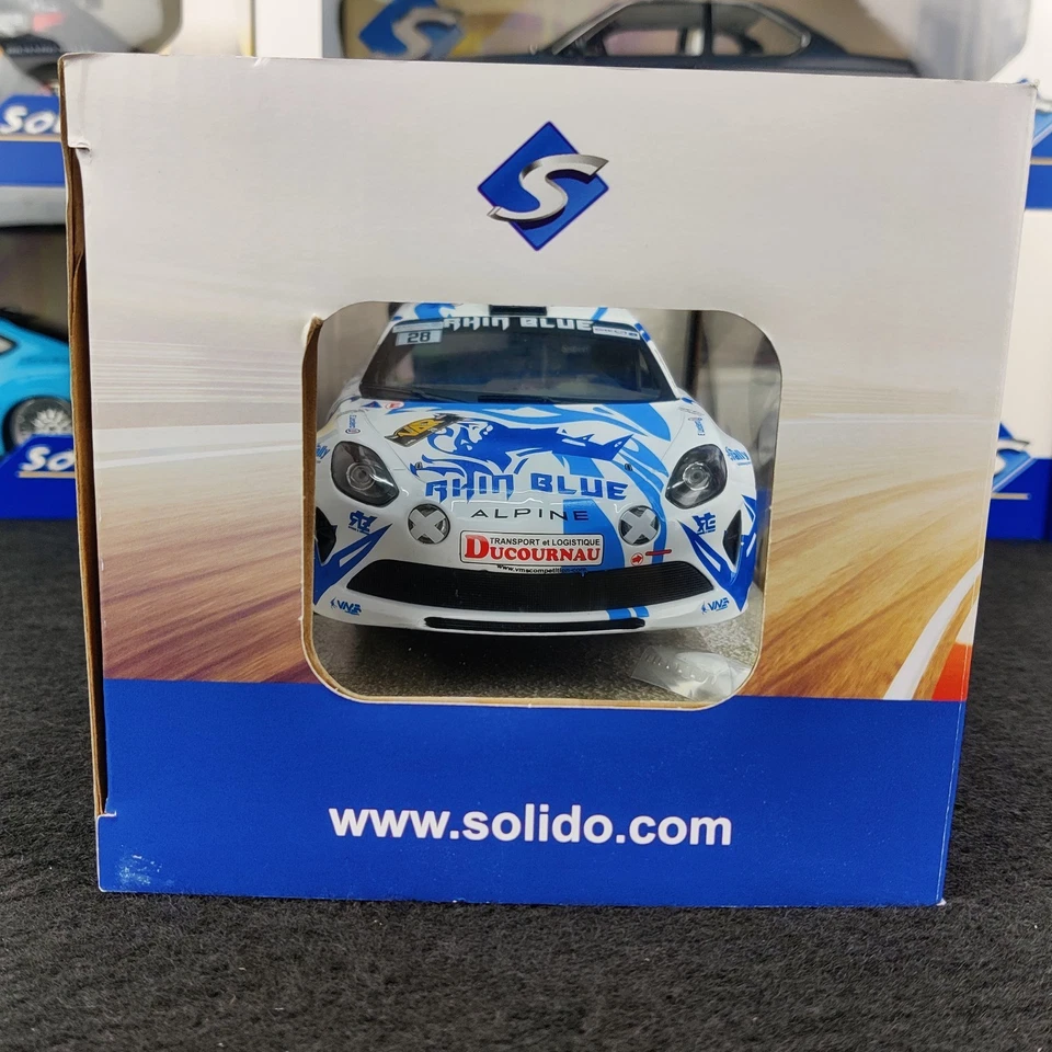SOLIDO ALPINE A110 RALLY VAR 2021 #28 DELECOUR/CASTELLI 1:18 NUOVO SCATOLA - Immagine 3 di 4