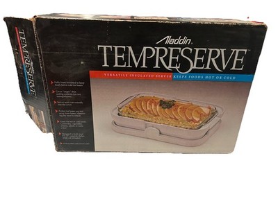 Aladdin Tempreserve ICC100 Insulated 9x13 Dish Carrier ONLY In Box Lightly Used