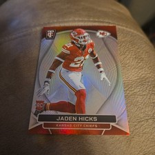 2024 Panini Totally Certified Jaden Hicks #129 Kansas City Chiefs