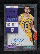2018 Panini Contenders Rookie Cracked Ice Ticket 22/25 Svi Mykhailiuk Auto j6a