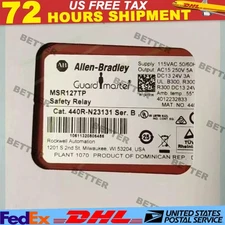 New 440R-N23131 AB 440R Single Function Safety Relays MSR127TP US Free Tax