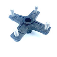 19spline Rear Wheel Hub With 4 Studs For Yerf Dog Gx150 Go-kart Tires And Wheels
