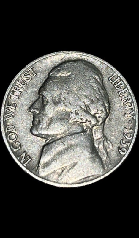 USA Jefferson Nickel•1939