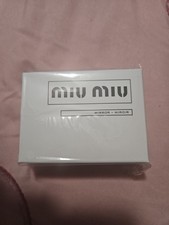 miu miu Light Blue Small Case with a Mirror