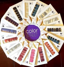 Color Street Long Lasting GLITTER Nail Polish Strips RETIRED