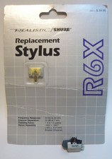 Realistic/Shure R47XT Cartridge w/ NOS Realistic/Shure R6X Elliptical Stylus
