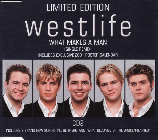 Westlife – What Makes A Man CD Single VG+ (Includes Poster)