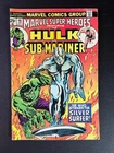 Marvel Super-Heroes #48 - Hulk Sub-Mariner 1975 - Vintage Comic Estate Auction