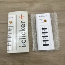 iClicker Plus Student Response for Classroom Polls & Quizes Remote - With Box