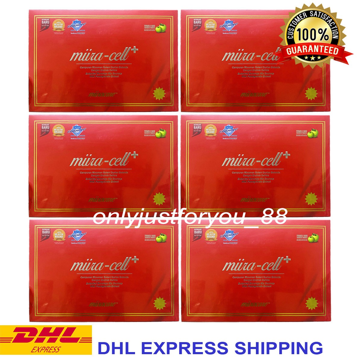 6x Miira-cell+ by Revoobit International 24 Sachet Stem Cell