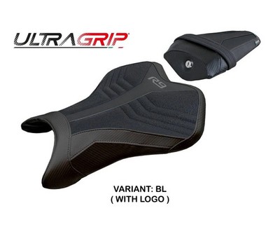 Sattelbezug Sitzbezug Lida UG Black BL + logo Tpz kompatibel YAMAHA R9 2025 2026
