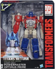Powermaster Optimus Prime Leader Class  | Transformers Generations Titans Return