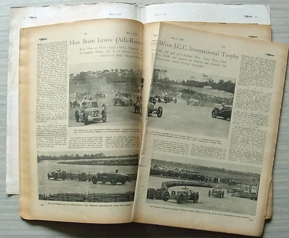 The MOTOR Magazine 9 May 1933 DODGE 20HP & 24HP Brooklands - Image 4 of 4