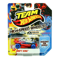 DRIFT KING * HIGH-SPEED WHEELS * 2011 Team Hot Wheels 1:64 Vehicle *SEALED*