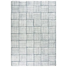 Rizzy Taylor Area Rug TAY866 Wool Transitional Solid Geometric Blue Rectangle