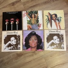 Diana Ross Vintage LP Vinyl Record Job Lot Collection Motown