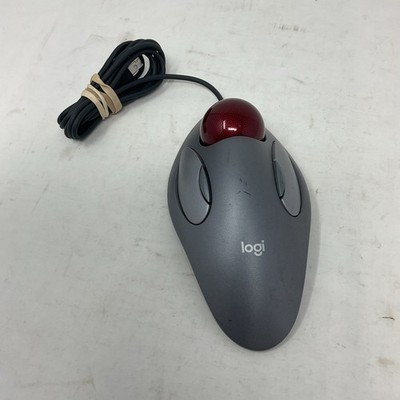 Logitech T-BC21 USB Optical Trackman Marble Mouse Trackball Wired 810-000767