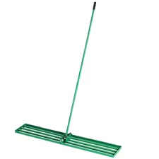 48 In. X 10 In. X 72 In. Iron Lawn Leveling Rake