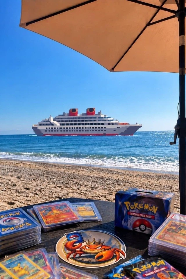 Kingler of the Cards — Pokémon in riva al mare🦀