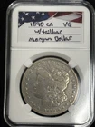 1890-CC $1 Morgan Silver Dollar VG Tailbar Variety Business Strike