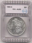 1880-O Morgan Dollar ICG AU55