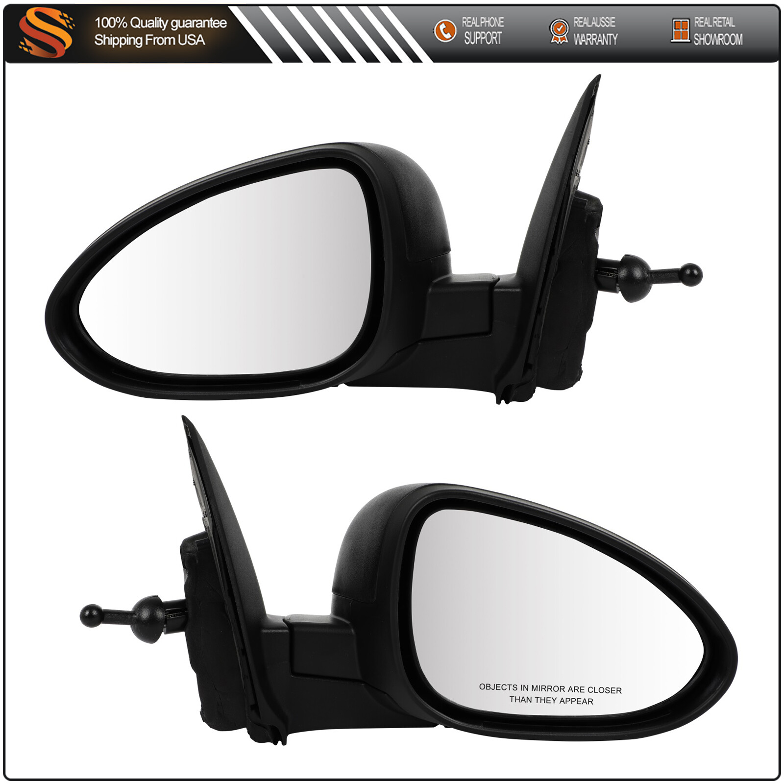 Manual Dolding Mirrors L+R Side PTM For 2013-2014 Chevrolet Sonic Wholesale