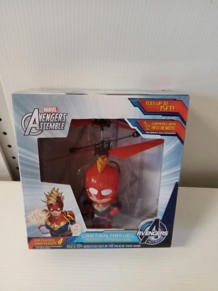 Bin de juguete heli-levitante Capitana Marvel 'El arma'371 Foto 2 de 4