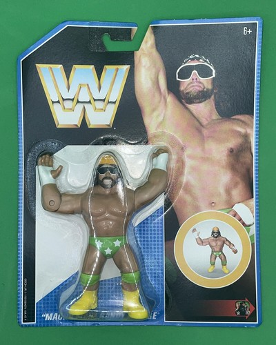 WWE Mattel Retro Macho Man Randy Savage Series 9 C...