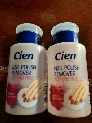 Cien Nail Polish Remover Classic ; Acetone free 2 x 200ml