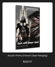 Acrylic French Cleat Hanging