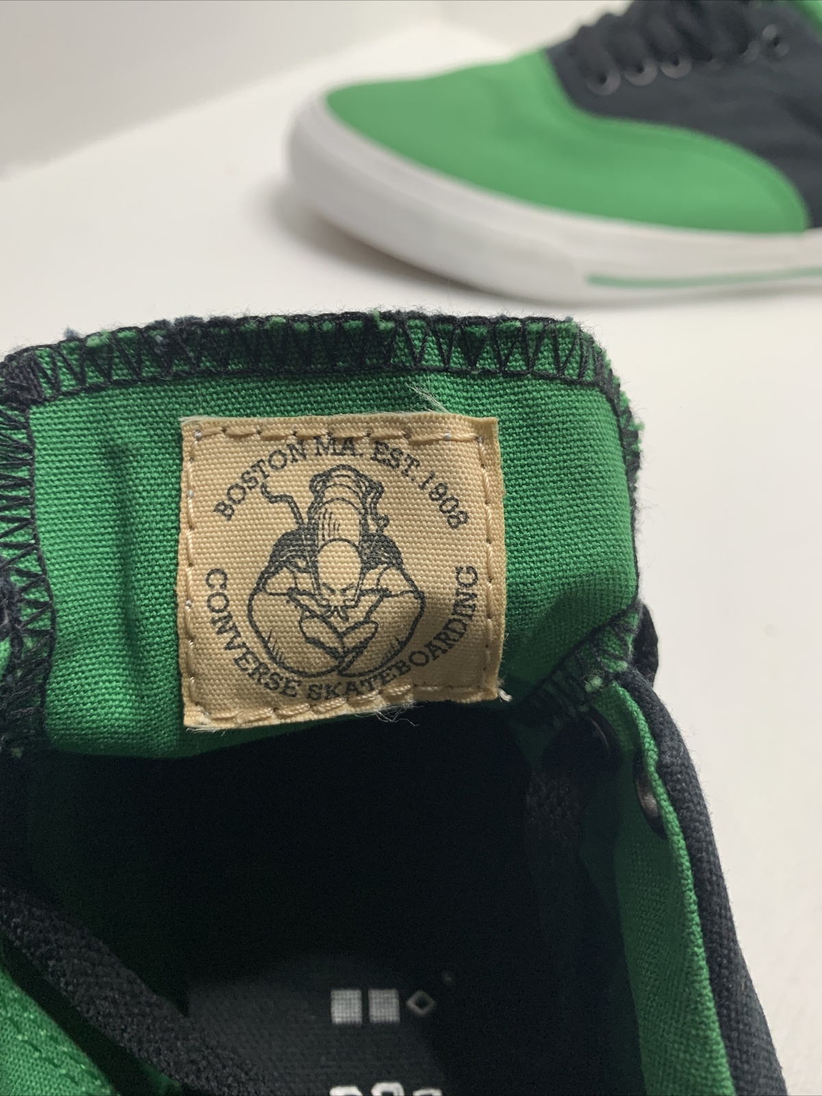 Men Size 10 converse skateboarding boston ma est 1908 | eBay