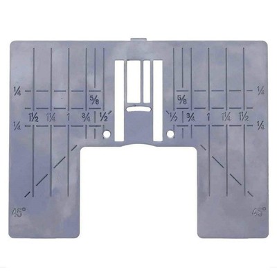 Zig Zag Needle Plate with Inch Marking #4129642-07 for Viking Sewing Machine