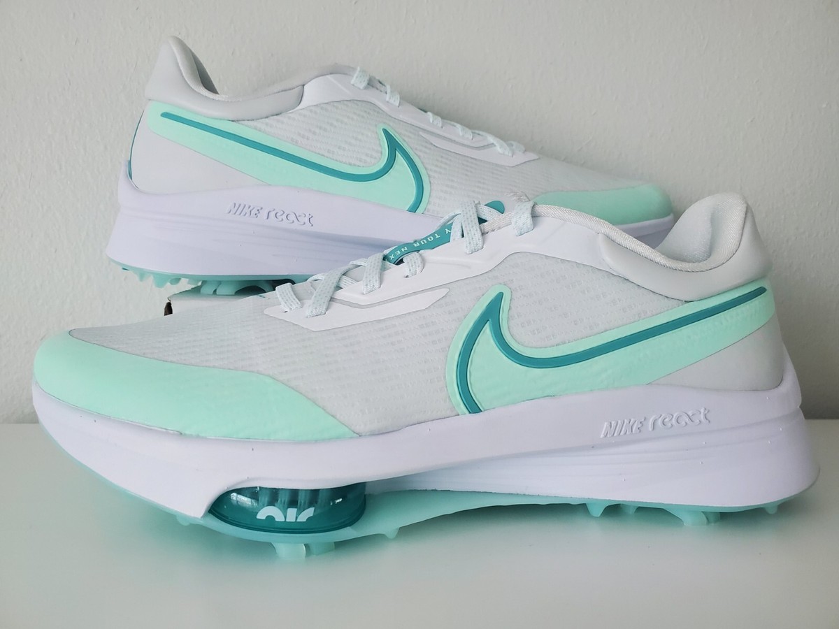 Nike Air Zoom Infinity Tour Next% White Mint Foam Golf Shoes  display picture 1