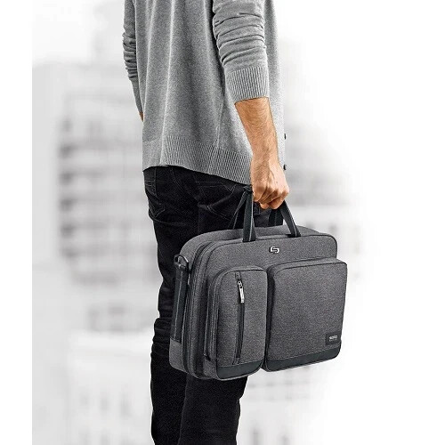 Solo New York - Urban Convertible Laptop Briefcase Backpack for 15.6" Laptop ...