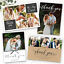 thumbnail 39  - Personalised Wedding Thank You Cards Free Envelopes Your Photos Postcard