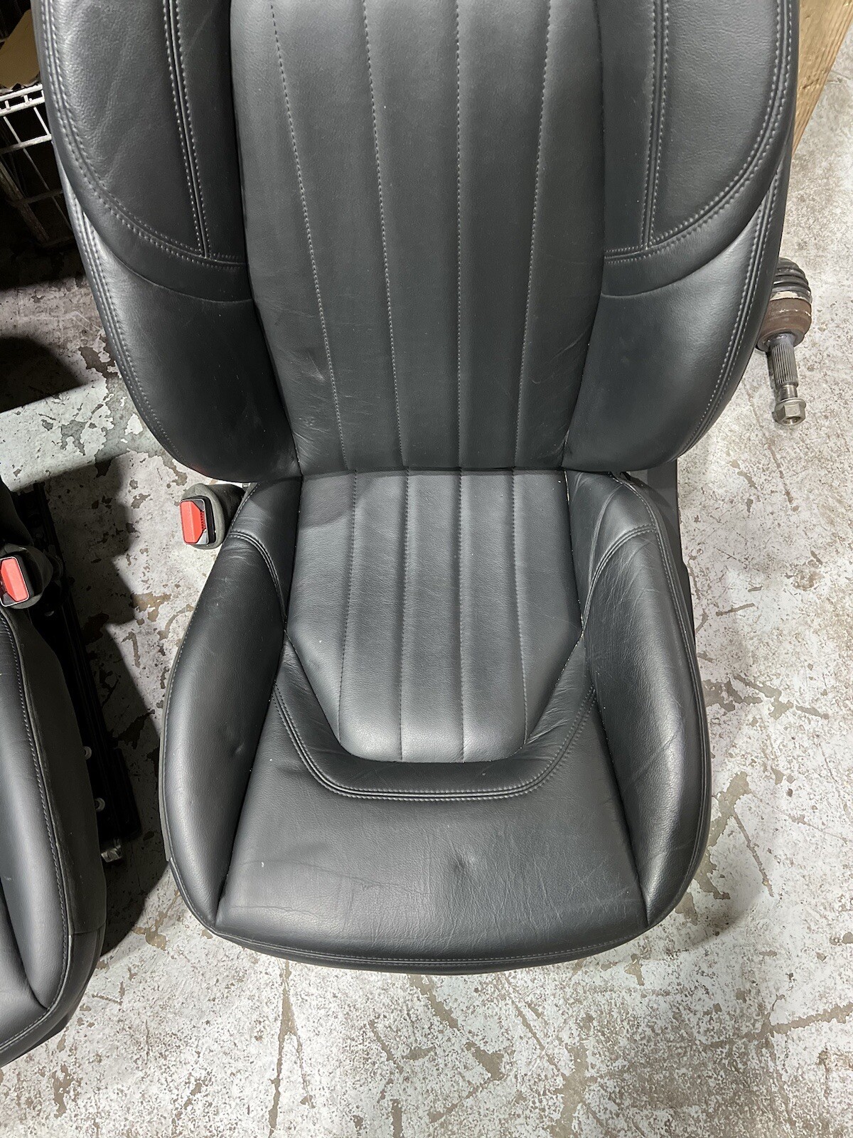 💥OEM 2014-2020 MASERATI QUATTROPORTE COMPLETE SEAT SET FRONT REAR LEATHER BLACK