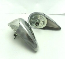 Blinker klar breite Ausführung auf Kotflügel VW Käfer ab 65 VW Kübel 181 , PAAR