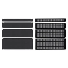 1U-4U Vented/Unvented Blank Rack Mount Panel Spacer 19"Network Server Cabinet
