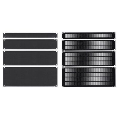 1U-4U Vented/Unvented Blank Rack Mount Panel Spacer 19''Network Server Cabinet