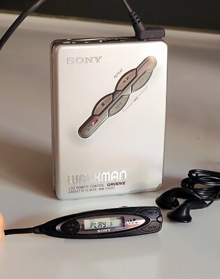 Super rare Sony Walkman Cassette Player WM-EX600 / 678 + LCD