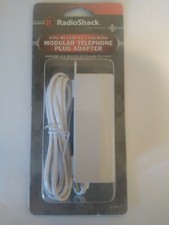 Modular Telephone Plug Adapter Radio Shack 5 Outlet 4-Pin RJ-11/RJ-14 2790012