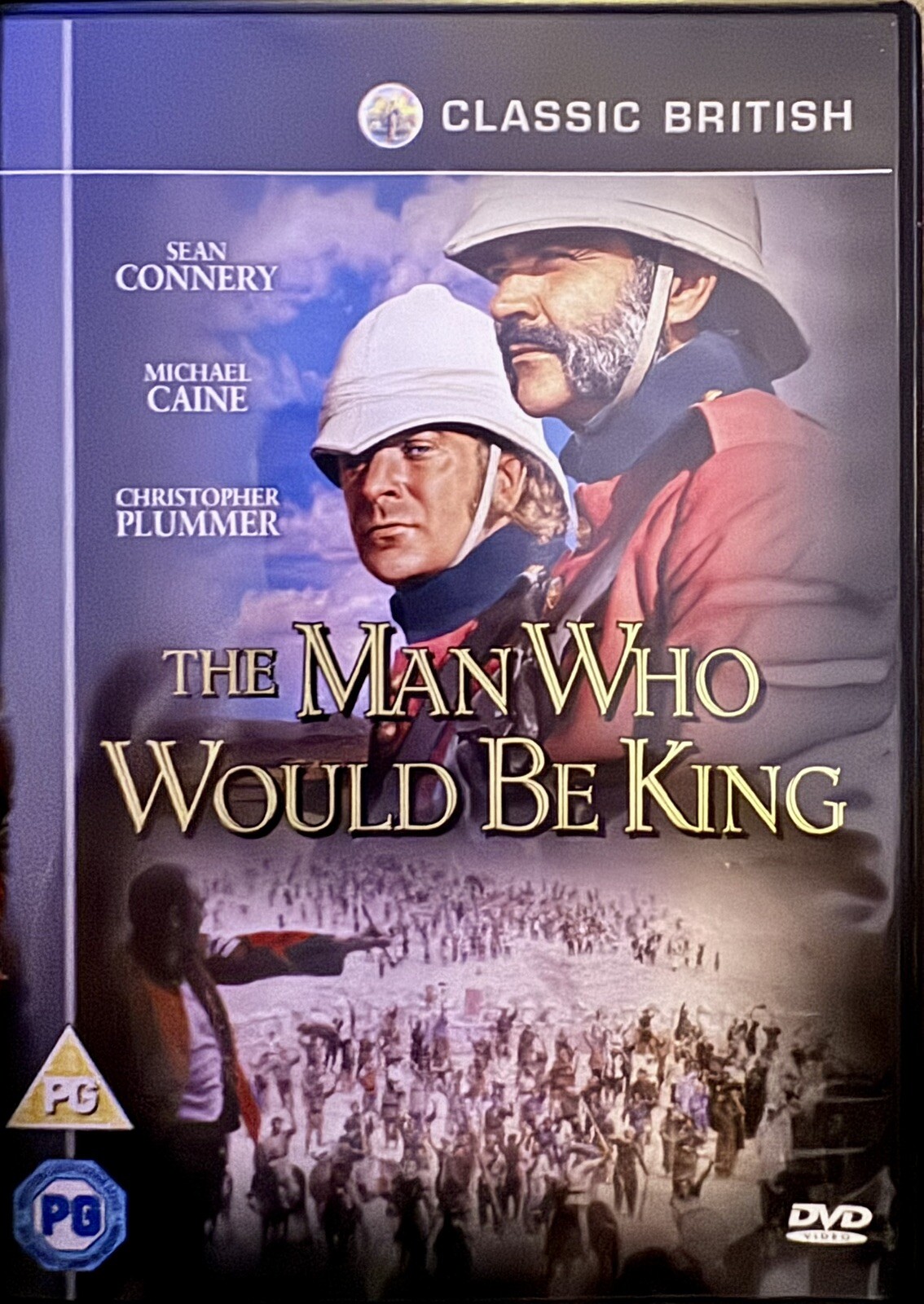 THE MAN WOULD BE KING  DVD Sean Connery Michael Caine Movie Film New Sealed DVD