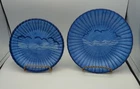 RARE Vintage STANGL POTTERY NEWPORT #3333 - 6" & 7" HANDPAINTED PLATES