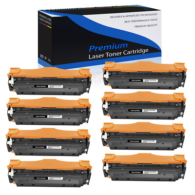 8PK Black CE410A 305A Toner for HP LaserJet Pro 300 400 color MFP M375nw M451nw