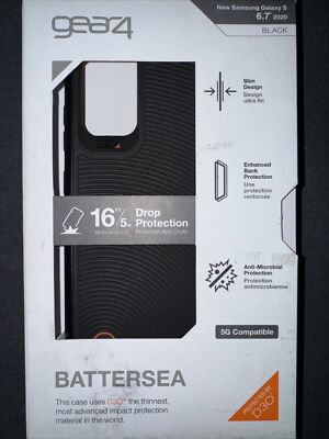GEAR4 ZAGG Battersea Designed for Samsung Galaxy S20+ Case Advanced Impact Pr...