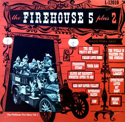 Firehouse 5 Plus 2 - The Firehouse Five Story, Volume 1 LP (VG/VG) .