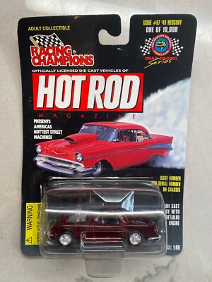 Racing Champions Hot Rod Widerstand Rennen Ausgabe #67 '49 Mercury - Lila Spitze